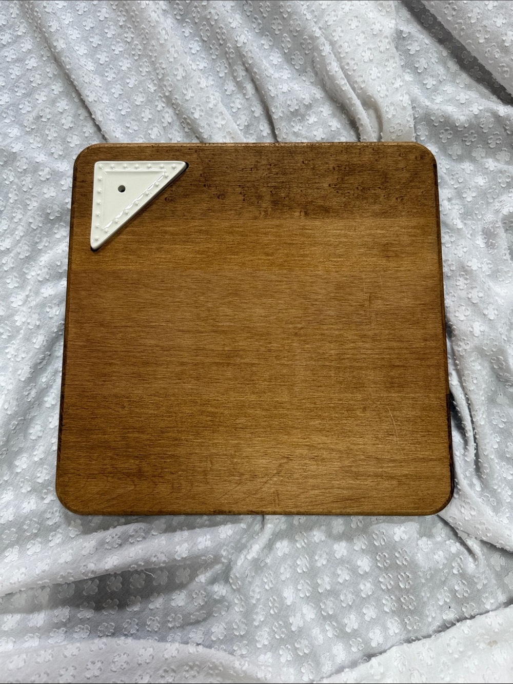Nora Fleming Wooden Serving Appetizer Board by JK Adams